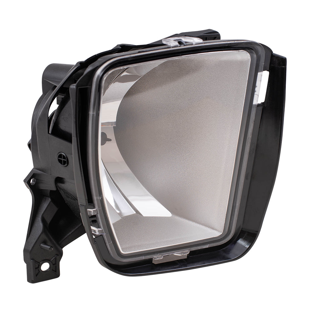 Brock Replacement Passenger Side Standard Type Fog Light Assembly Compatible with 2013-2018 1500 & 2019-2021 1500 Classic