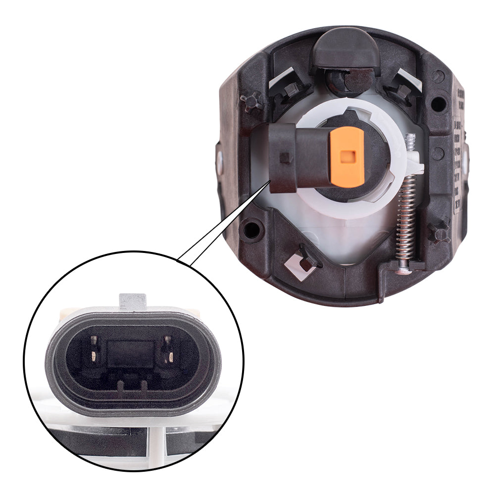 Brock Replacement Fog Light Assembly Compatible with 2005-2008 300 2008-2009 Caliber SRT4 4805858AB
