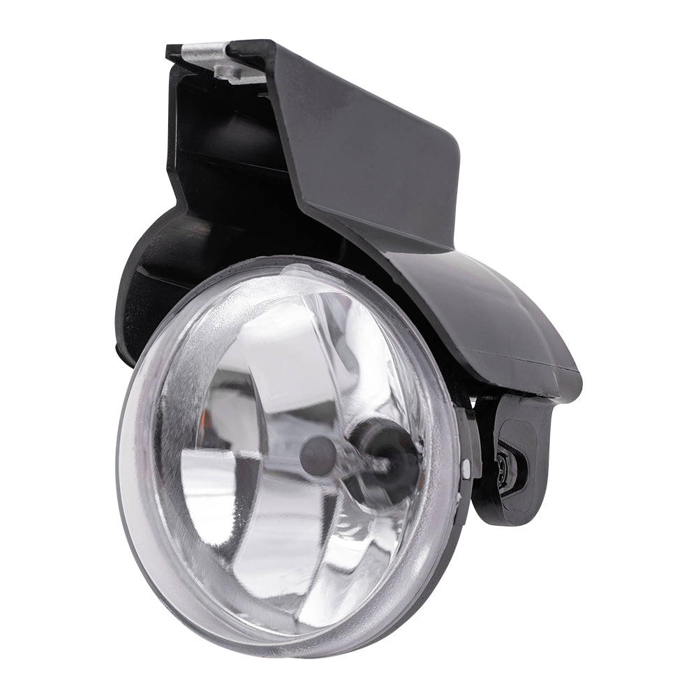 Brock Replacement Passengers Fog Light Assembly Compatible with 1998-2000 Durango 1997-2000 Dakota 55076792