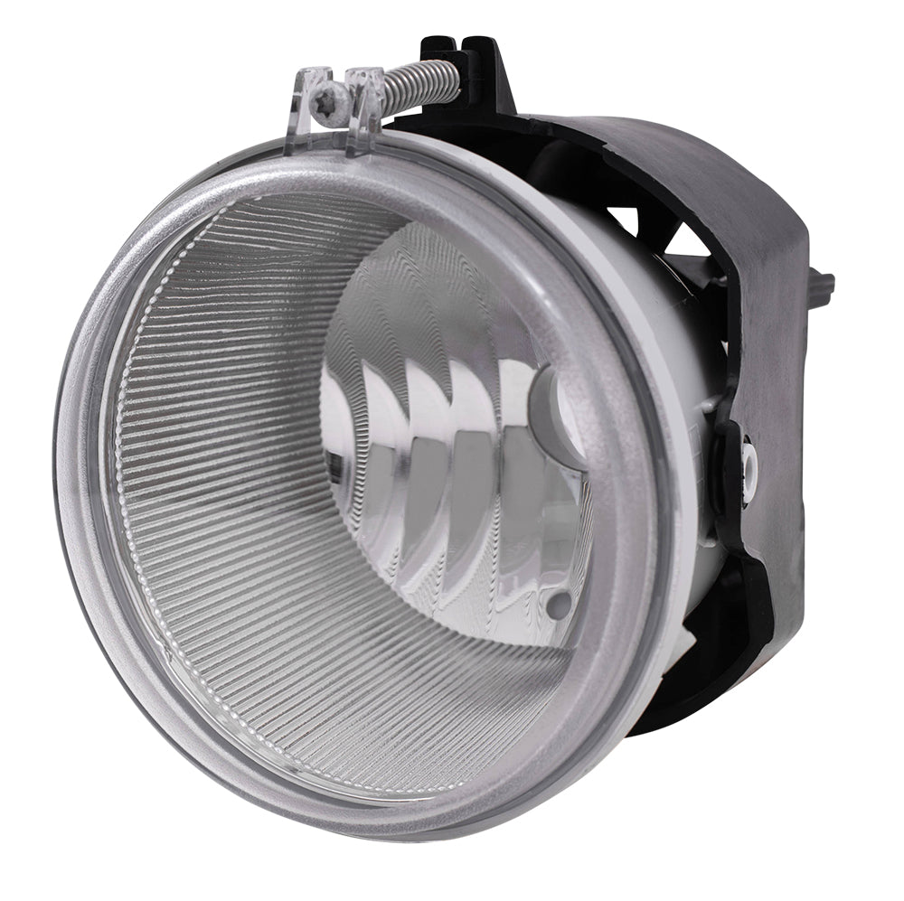 Brock Replacement Set Fog Lights Compatible with 2007-2010 300 with Headlamp Washer