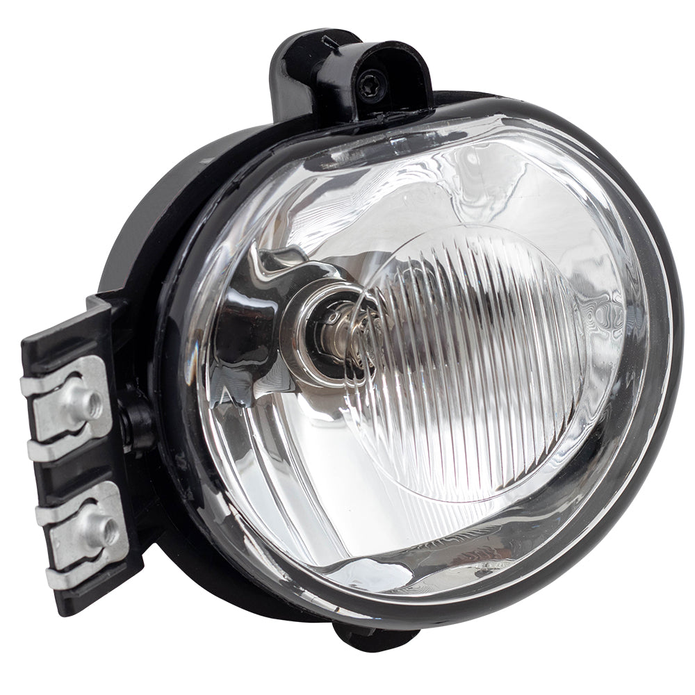 Brock Replacement Drivers Fog Light Assembly Compatible with 2002-2008 1500 Pickup Truck 55077475AE