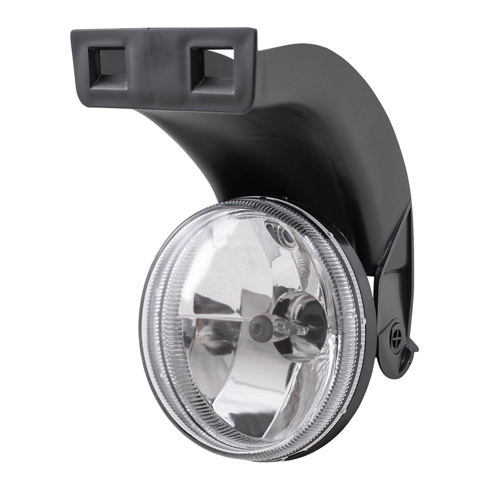 Brock Replacement Passengers Fog Light Assembly Compatible with 1999-2002 Pickup Truck 55076940AB