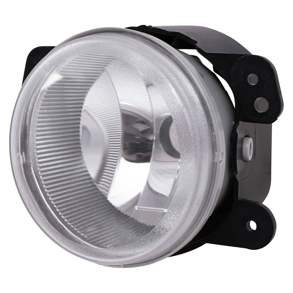 Brock 3225-0173B Fog Light Unit Compatible With Wrangler Wrangler JK Gladiator Cherokee Grand Cherokee Journey Charger