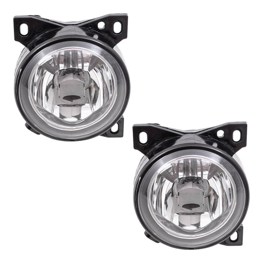 Brock Replacement Fog Lights Set Compatible with 2013-2020 PB 579 2008-2019 T660 2011-2016 PB 587 Replaces P54-1062-100