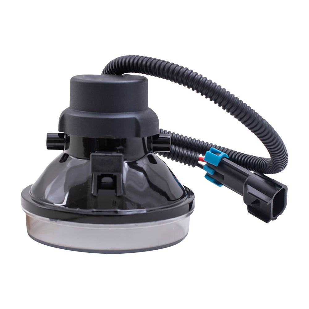 Brock Replacement Fog Light Compatible with 2008-2016 Pinnacle CXU612 CXU613 Replaces 84722512