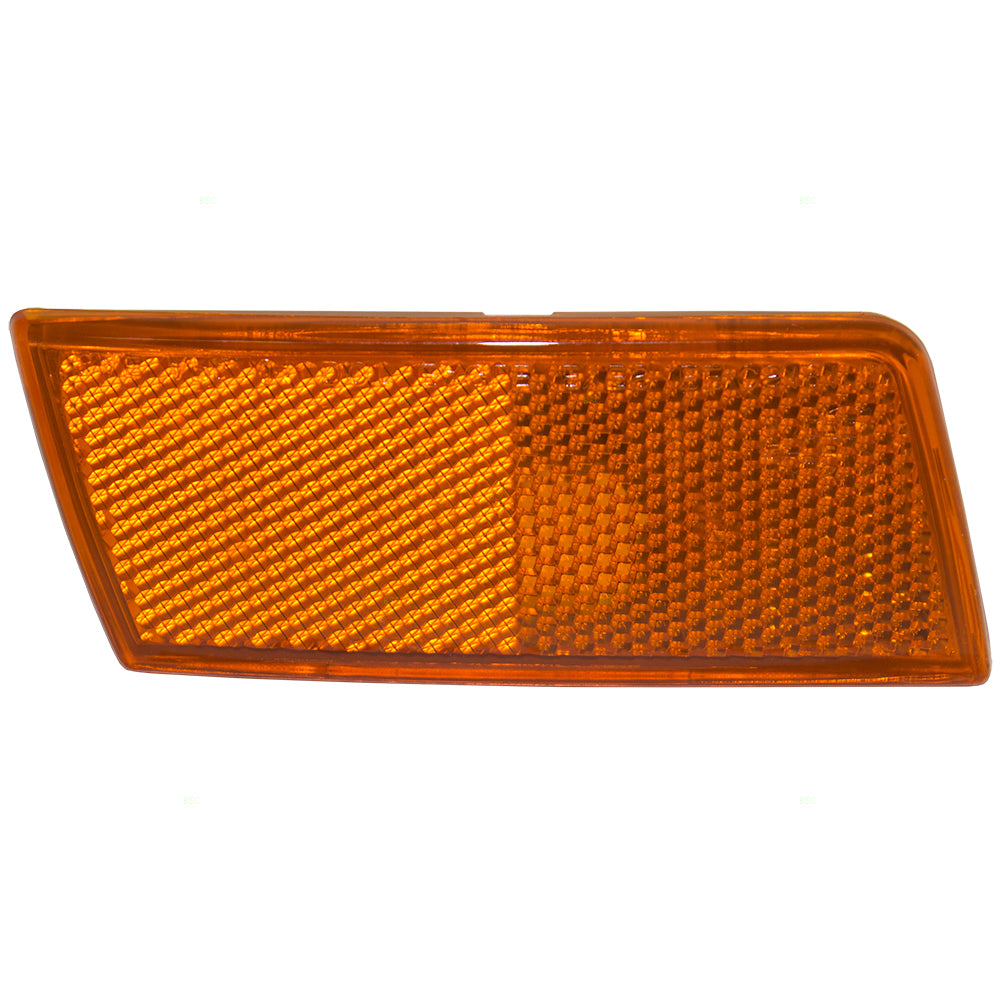 Brock Replacement Passengers Signal Side Marker Light Lens Compatible with 2005-2010 300 4805860AA