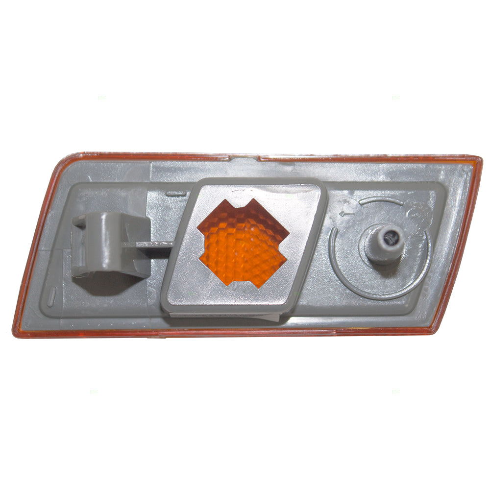 Brock Replacement Passengers Signal Side Marker Light Lens Compatible with 2005-2010 300 4805860AA