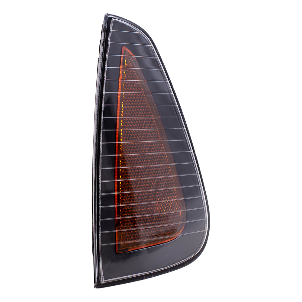 Brock Replacement Set Driver and Passenger Signal Side Marker Lights Compatible with 2006-2010 Charger 4806219AD 4806218AD