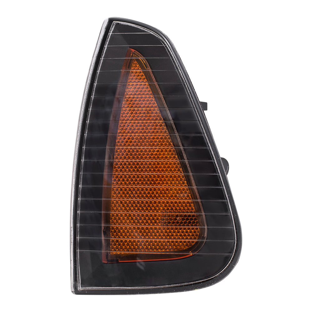 Brock Replacement Set Driver and Passenger Signal Side Marker Lights Compatible with 2006-2010 Charger 4806219AD 4806218AD