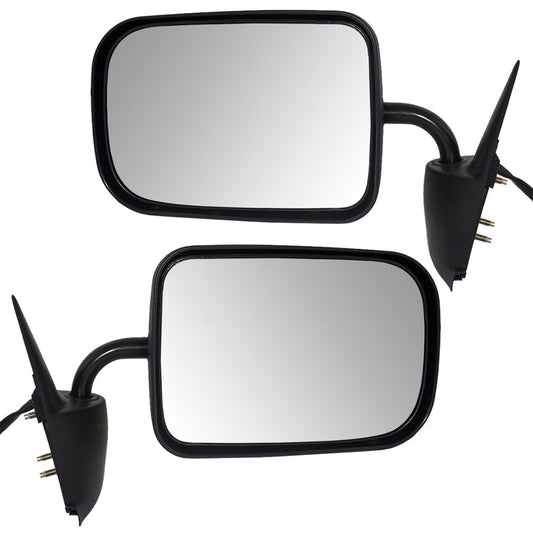 Power Mirror for 1994-1997 Ram 1500 Manual Fold for 1994-1997 Ram 2500 Set CH1320197
