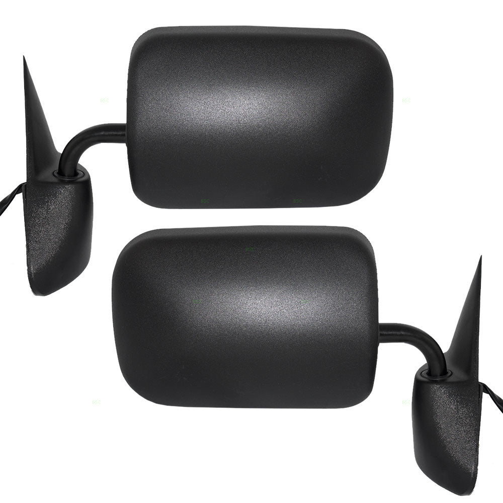 Power Mirror for 1994-1997 Ram 1500 Manual Fold for 1994-1997 Ram 2500 Set CH1320197