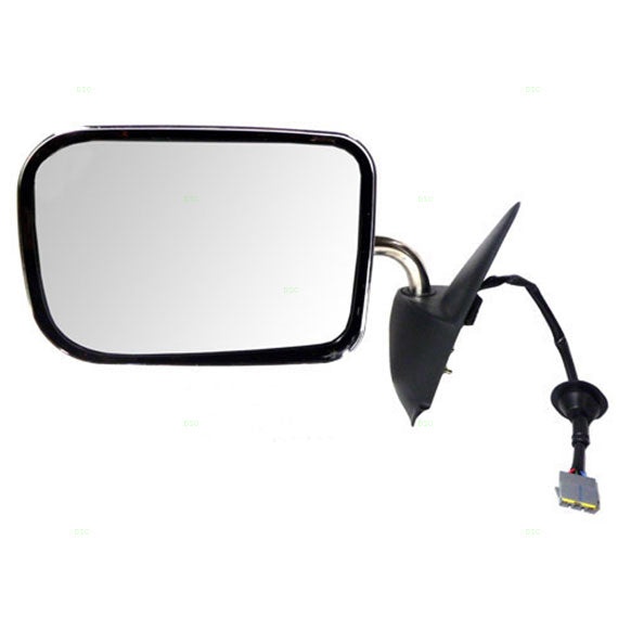 Power Mirror for 1994-1997 Ram 1500 Manual Fold for 1994-1997 Ram 2500 55076613 Left CH1320132