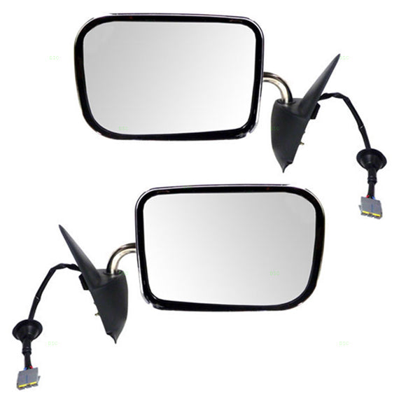 Power Mirror for 1994-1997 Ram 1500 Manual Fold for 1994-1997 Ram 2500 55076613 Set CH1320132