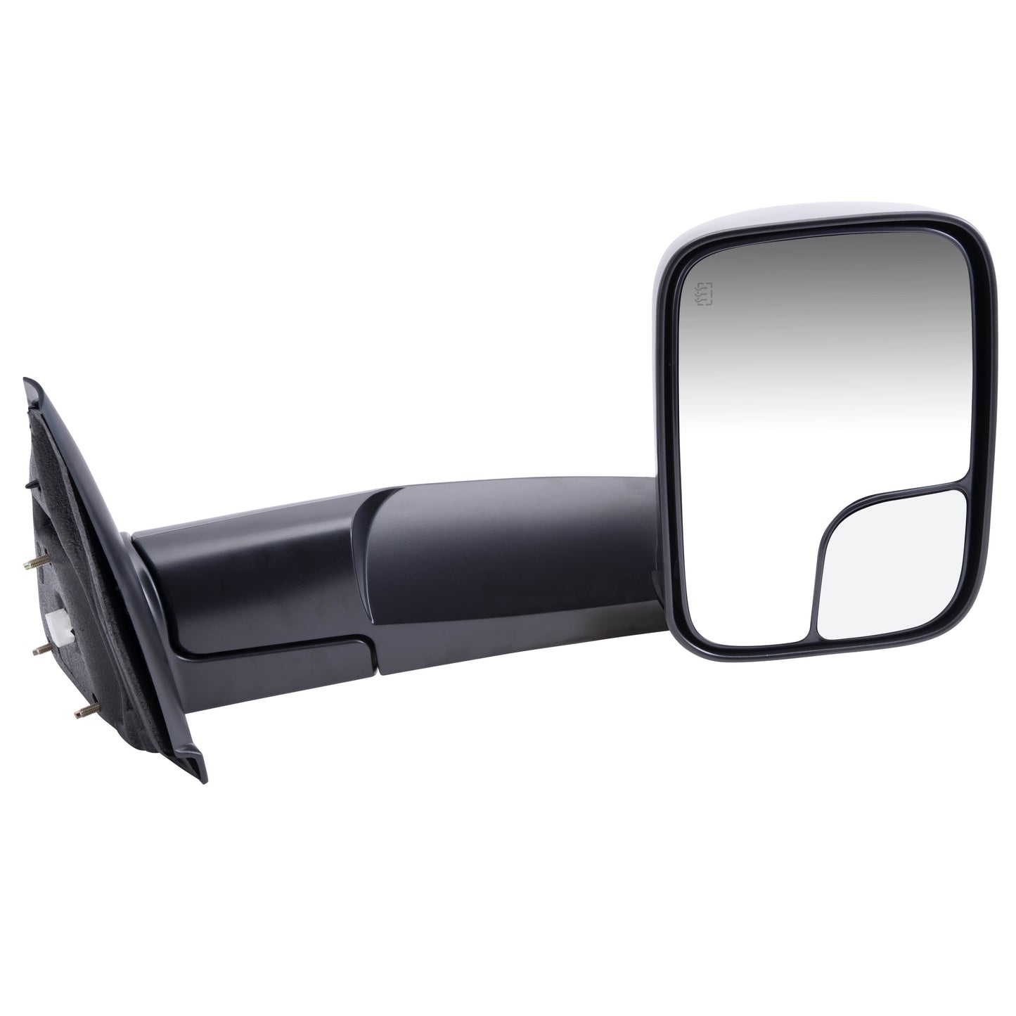 Power Mirror for 2002-2008 Ram 1500 7X10 Flip-Up Trailer Tow Package Heated Manual Fold for 2003-2009 Ram 2500 55077444AO Right CH1321228