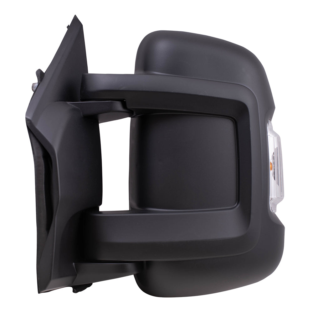 Brock Replacement Driver Power Folding Mirror Heated Compatible with 2014 2015 2016 2017 2018 2019 Promaster Van