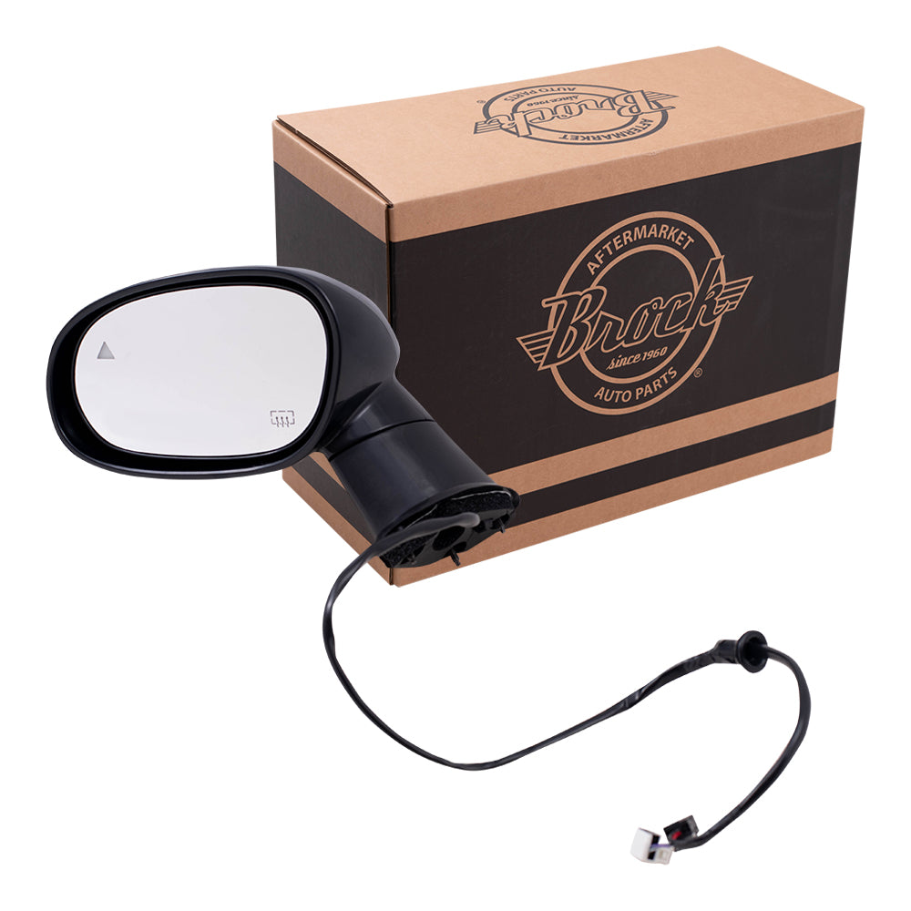 Power Mirror for 2015-2019 Challenger Blind Spot Detection Heated Non-Fold 5LD67DX8AD Left CH1320483