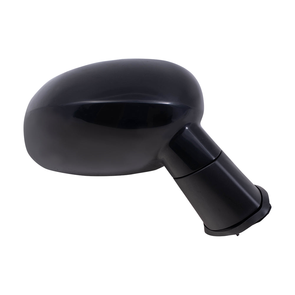 Brock Replacement Passenger Side Power Mirror Paint to Match Black with Heat-Blind Spot Detection Compatible with 2015-2019 Dodge Challenger