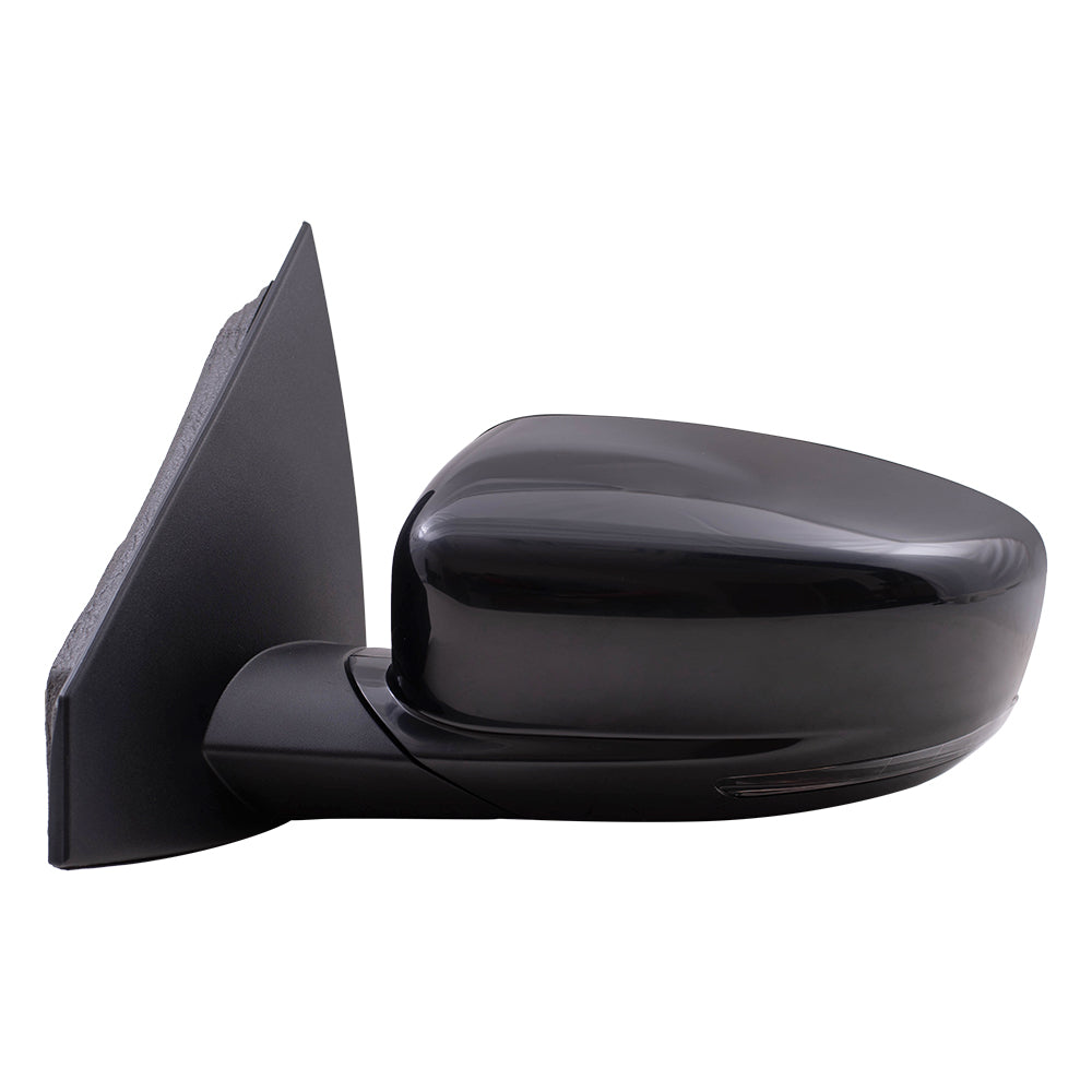 Power Mirror for 2016 Dart Blind Spot Detection Turn Signal Indicator Puddle Lamp Heated 6AC771X8AA Left CH1320470