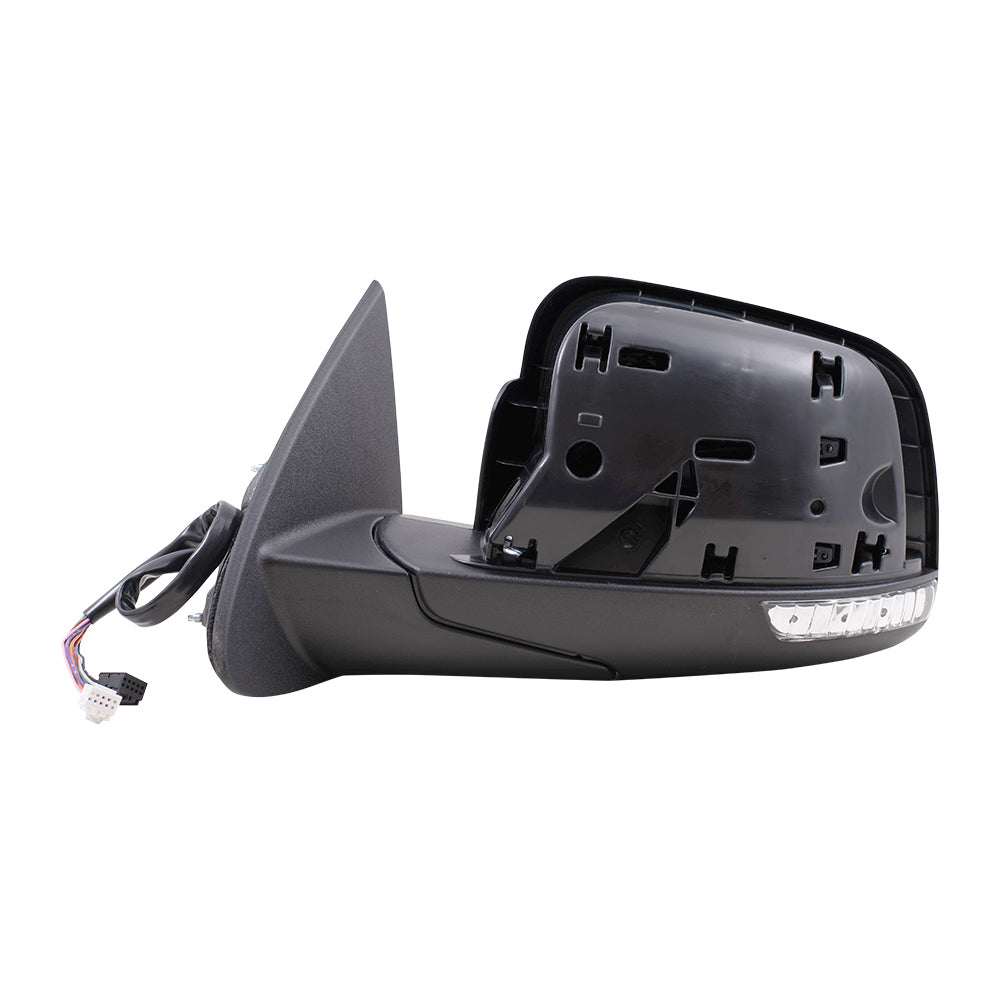 Power Mirror for 2012-2022 Durango Blind Spot Detection Turn Signal Indicator Memory Heated Manual Fold 5SH47KXJAB Left
