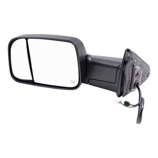 Power Towing Mirror for 2014-2018 ProMaster 1500 Built To 2/28/22 Flip-Up Temperature Sensor Turn Signal Indicator Puddle Lamp Heated Manual Fold for 2014-2018 ProMaster 2500 for 2013-2018 1500 Left
