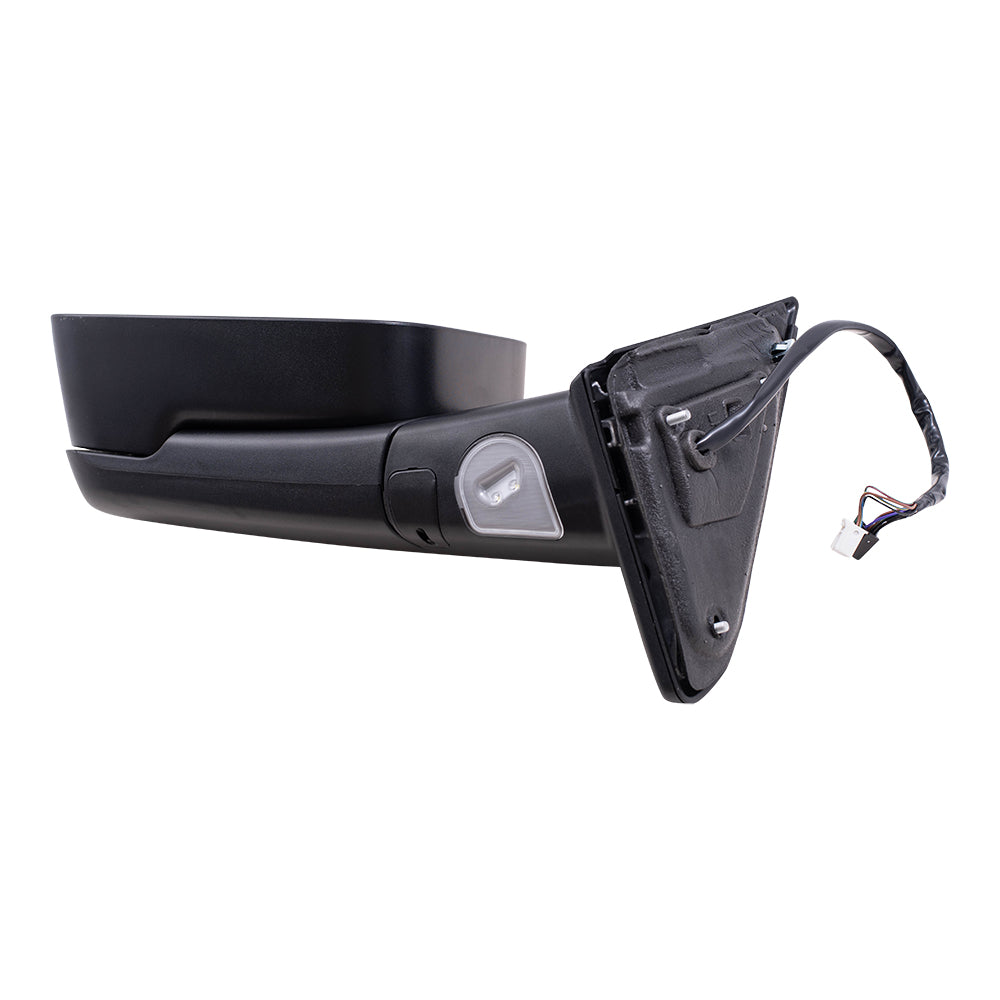 Brock Replacement Driver and Passenger Side Power Tow Mirrors with Heat, Signal and Puddle Light without Memory Compatible with 2013-2018 1500/2500/3500/4500/5500 & 2019-2021 1500 Classic