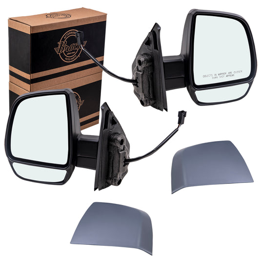 Power Mirror for 2015-2022 ProMaster City Turn Signal Indicator Heated Manual Fold Set