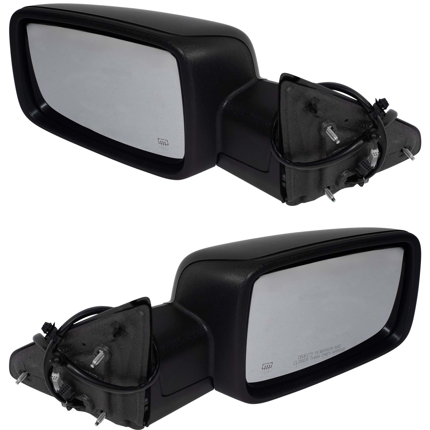 Power Mirror for 2019-2020 1500 Classic w/o Towing Package w/ Temperature Sensor for 2013-2018 1500 for 2018 2500 1UK691X8AH Set CH1320357