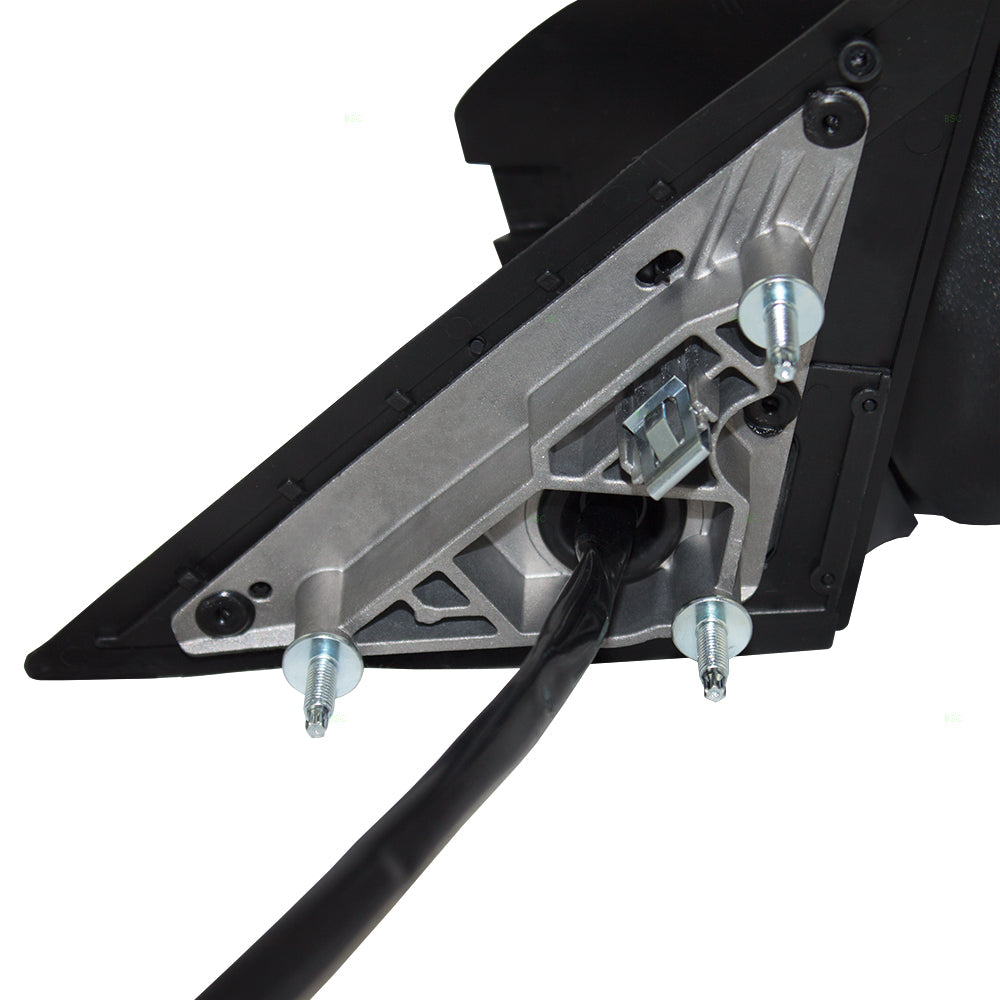 Replacement Passengers Power Side View Mirror Heated Ready-to-Paint Compatible with 2011-2014 Charger 1LD58AXRAH