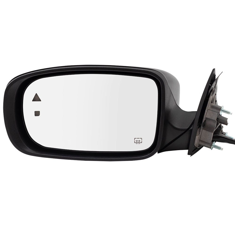 Replacement Driver Power Side View Mirror Heated Memory Blind Spot Detection Compatible with 2011-2019 Charger 1NJ05DX8AL