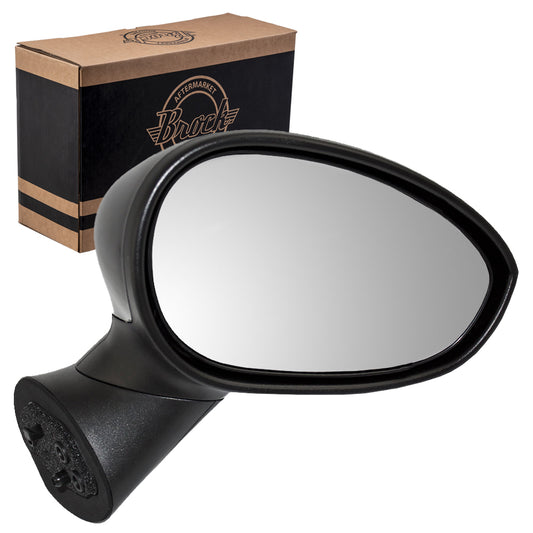 Power Mirror for 2014 500L Temperature Sensor Heated Manual Fold for 2012-2019 500 5182468AD Right FI1321100