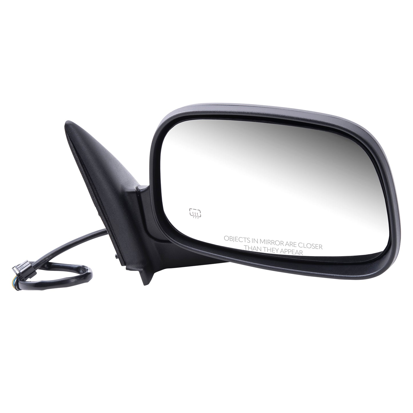 Power Mirror for 2001-2004 Dakota Heated Manual Fold for 2001-2003 Durango 55077253AE Right CH1321318