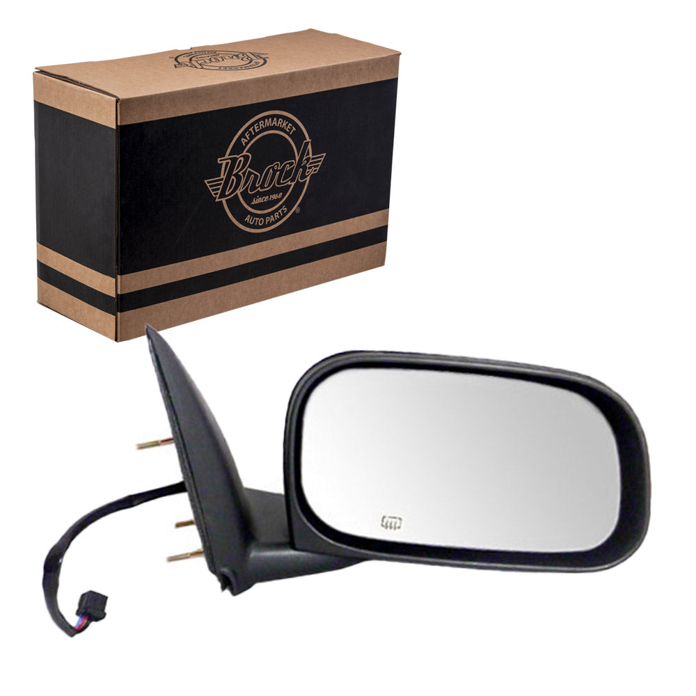Power Mirror for 2005-2011 Dakota 6X9 Heated Manual Fold for 2006-2009 Raider 55077624AE Right CH1321237