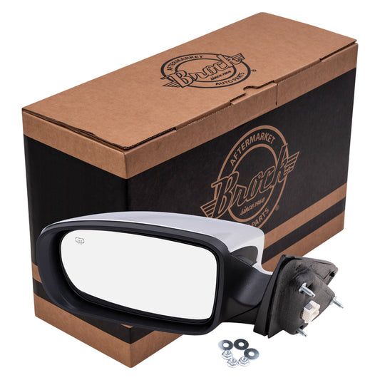 Power Mirror for 2011-2014 200 Sedan Heated Manual Fold 68081541AD Left CH1320329