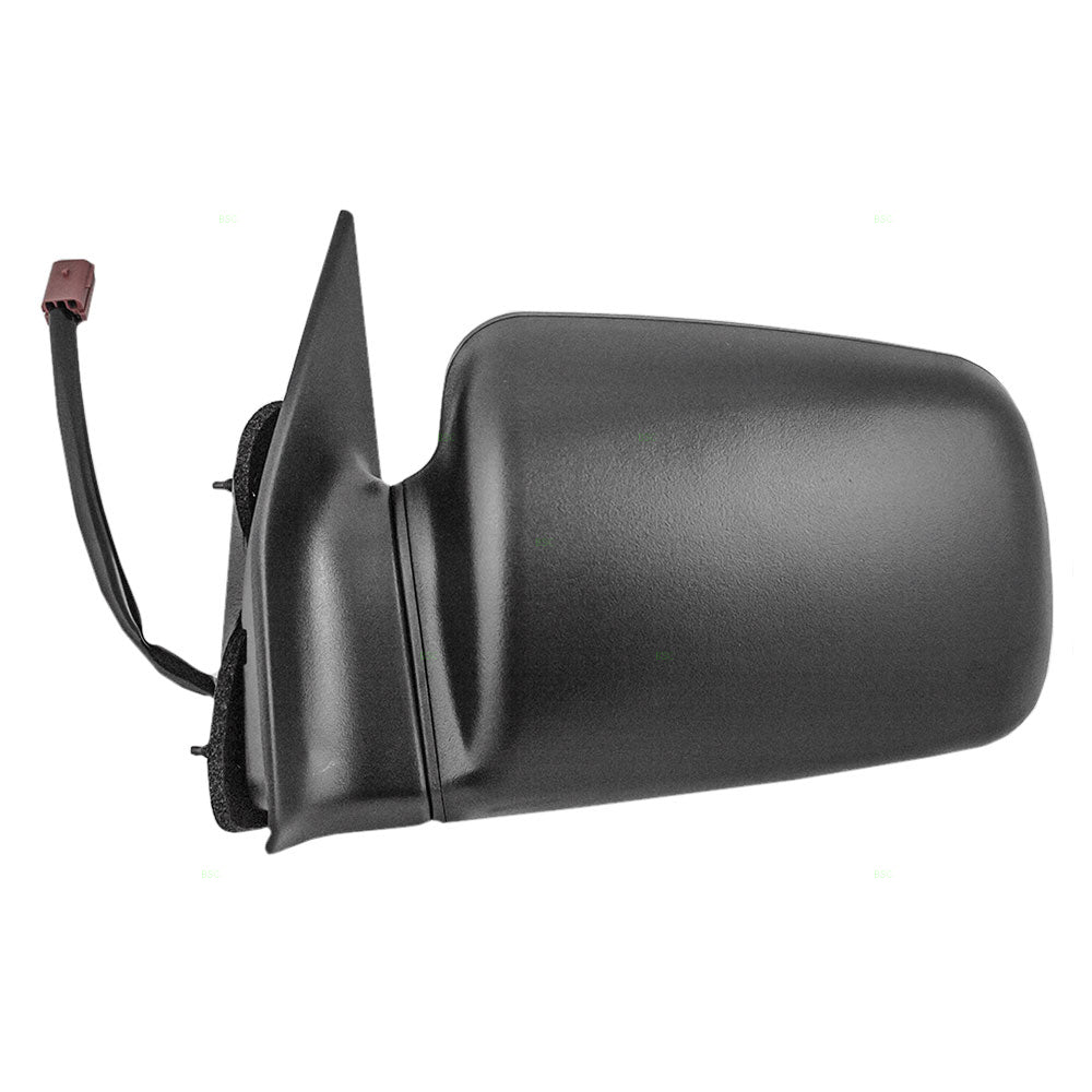 Replacement Driver Power Side View Mirror Heated Textured Black Compatible with 1993-1995 Grand Cherokee 1993 Grand Wagoneer 4883023