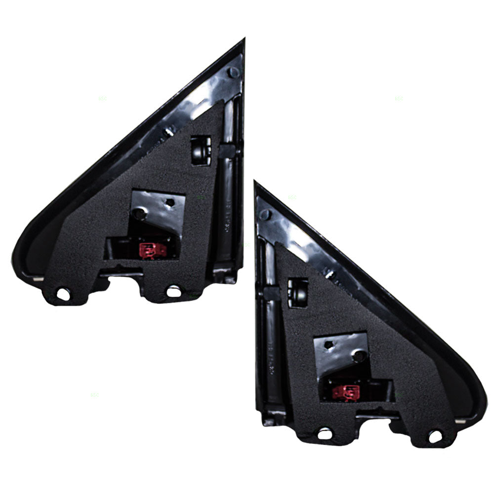 Power Mirror for 1996-2000 Caravan Heated Manual Fold for 1996-2000 Grand Caravan 4675571AB Set CH1320141