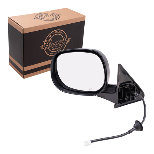 Power Mirror for 1998-2001 Ram 1500 Heated Manual Fold for 1998-2002 Ram 2500 55076489AG Left CH1320168