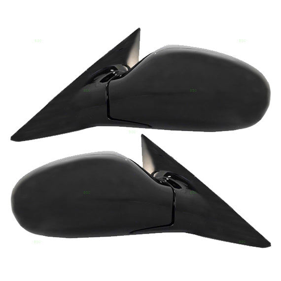 Replacement Driver and Passenger Power Side View Mirrors Heated Compatible with 1996-2000 Sebring 2 Door Convertible 4724247AB 4724246AB
