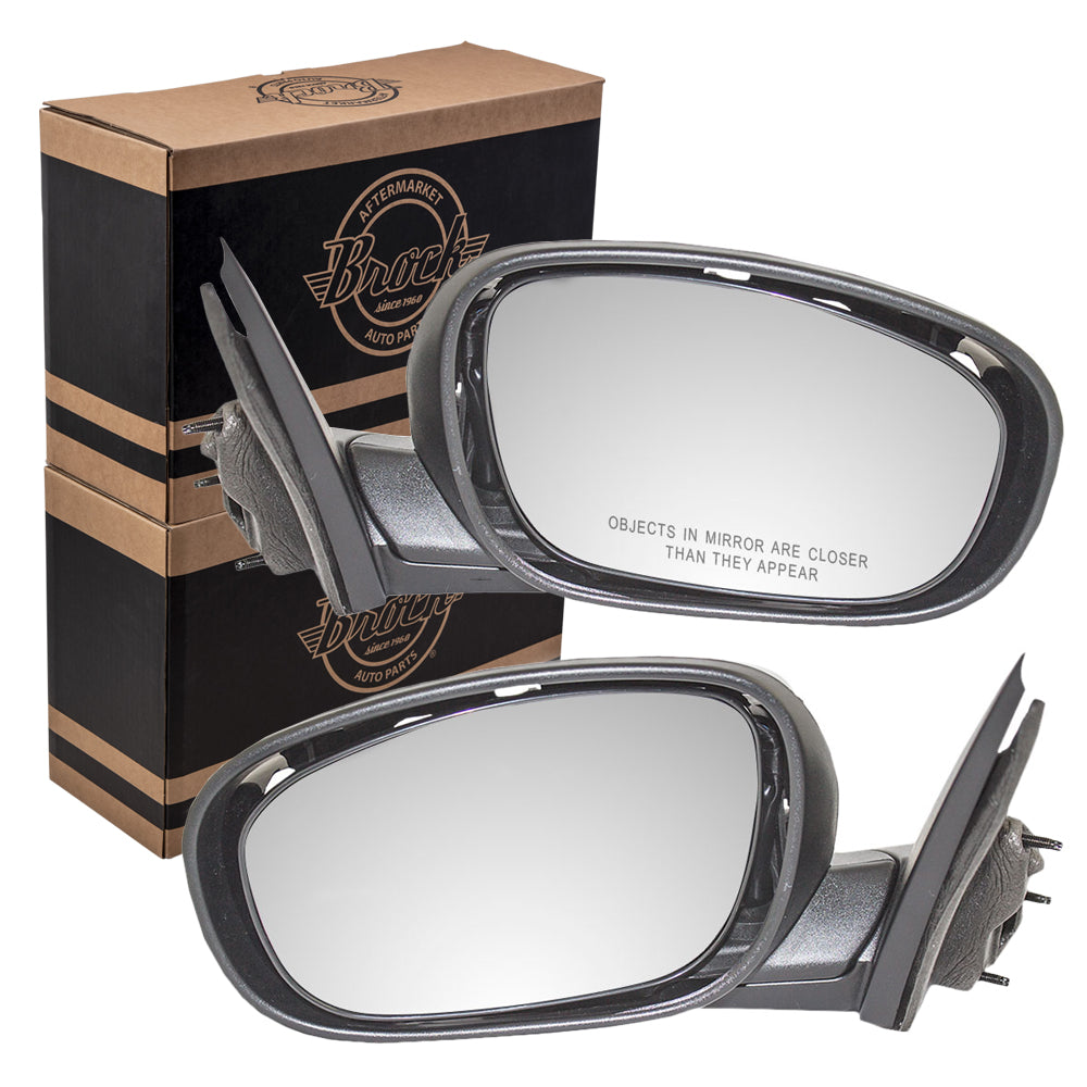 Power Mirror for 2005-2008 Magnum Heated Manual Fold for 2005-2010 300 XB811XRAK Set CH1320231