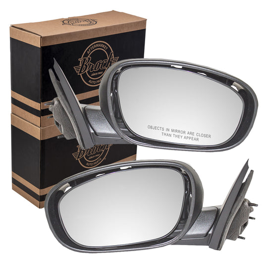 Power Mirror for 2005-2008 Magnum Heated Manual Fold for 2005-2010 300 XB811XRAK Set CH1320231