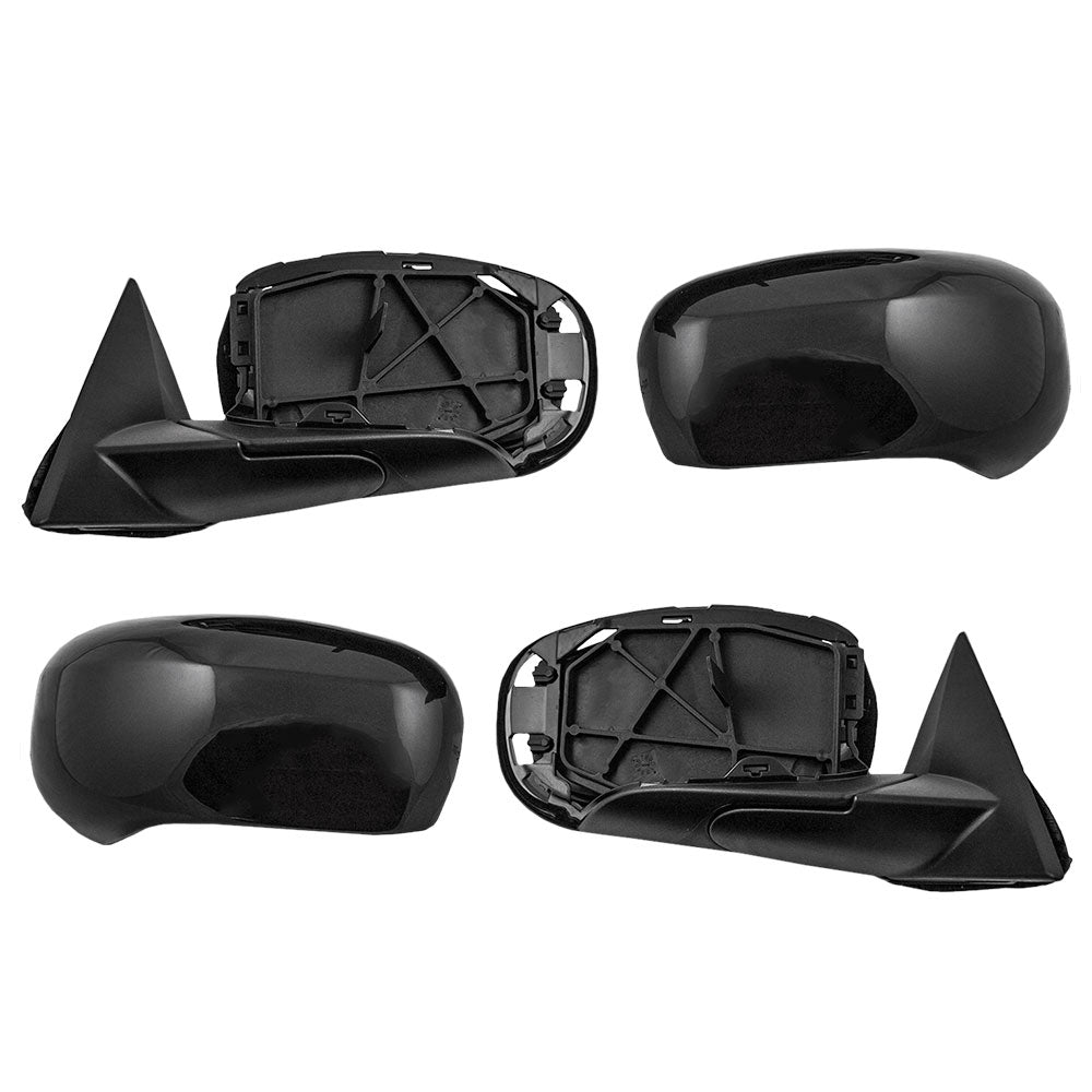 Power Mirror for 2005-2008 Magnum Heated Manual Fold for 2005-2010 300 XB811XRAK Set CH1320231