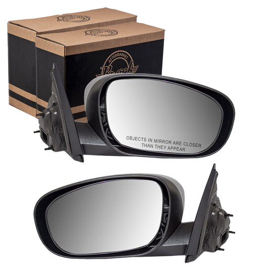 Power Mirror for 2006-2010 Charger Heated Manual Fold 4806159AD Set CH1320295