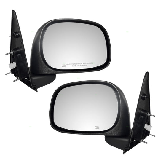 Power Mirror for 2002-2008 Ram 1500 6X9 Heated Manual Fold for 2003-2009 Ram 2500 55077925AD Set CH1320215