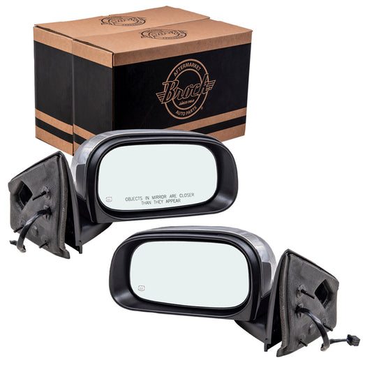 Power Mirror for 2007-2009 Aspen Heated Manual Fold 55364665AI Set CH1320285