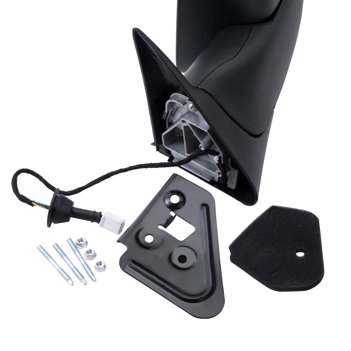 Power Mirror for 1998-2001 Ram 1500 7X10 Flip-Up Includes Mounting Bracket Performance Heated Manual Fold for 1998-2002 Ram 2500 Right CH1321307