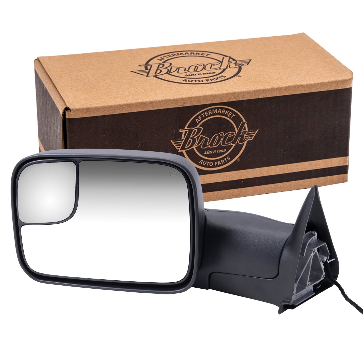 Power Mirror for 1998-2001 Ram 1500 7X10 Flip-Up Includes Mounting Bracket Performance Heated Manual Fold for 1998-2002 Ram 2500 Left CH1320307