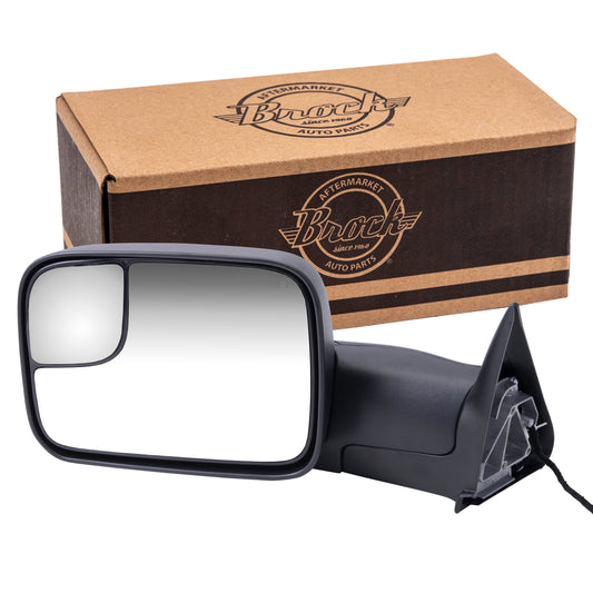 Power Mirror for 1998-2001 Ram 1500 7X10 Flip-Up Includes Mounting Bracket Performance Heated Manual Fold for 1998-2002 Ram 2500 Left CH1320307