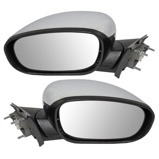 Power Mirror for 2005-2008 Magnum Heated Manual Fold for 2006 Charger for 2005-2009 300 4806871AL Set CH1320324