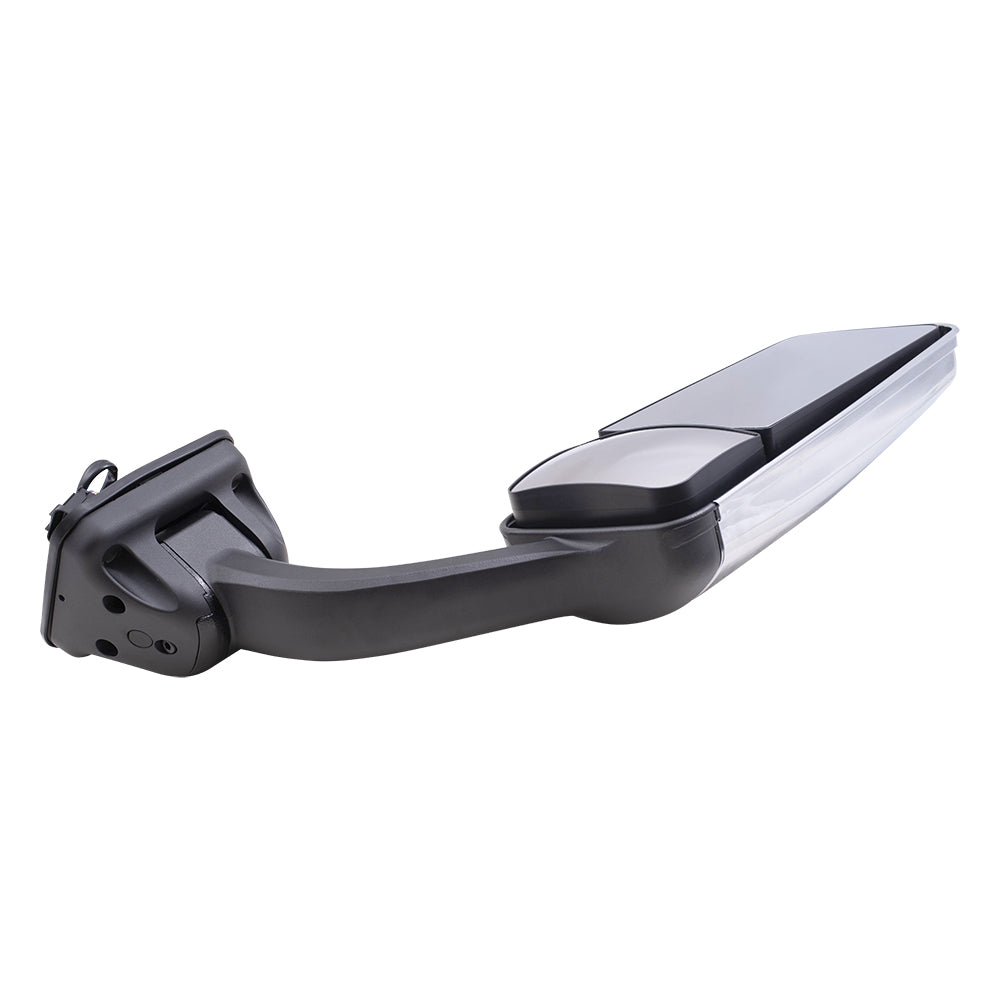 Replacement Passenger's Power Mirror Door Mounted w/ Heat Compatible with 08-17 Cascadia A22-69637-012