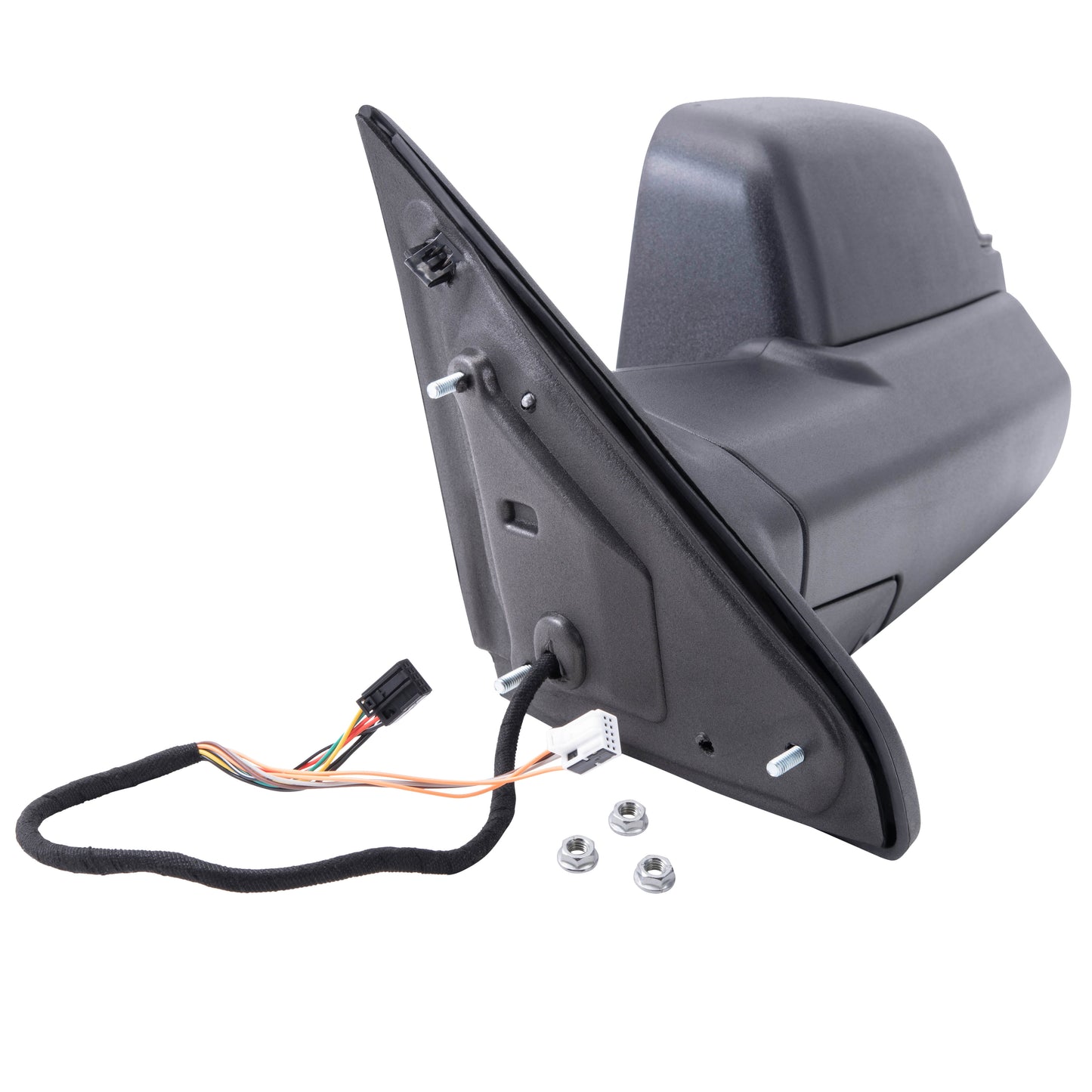 Brock Replacement Driver Manual Side Trailer Tow Mirror 7x10 Flip-Up w/ New Arm Design Compatible with 1994-2001 1500 1994-2002 2500 3500 Pickup Truck 55156335AD