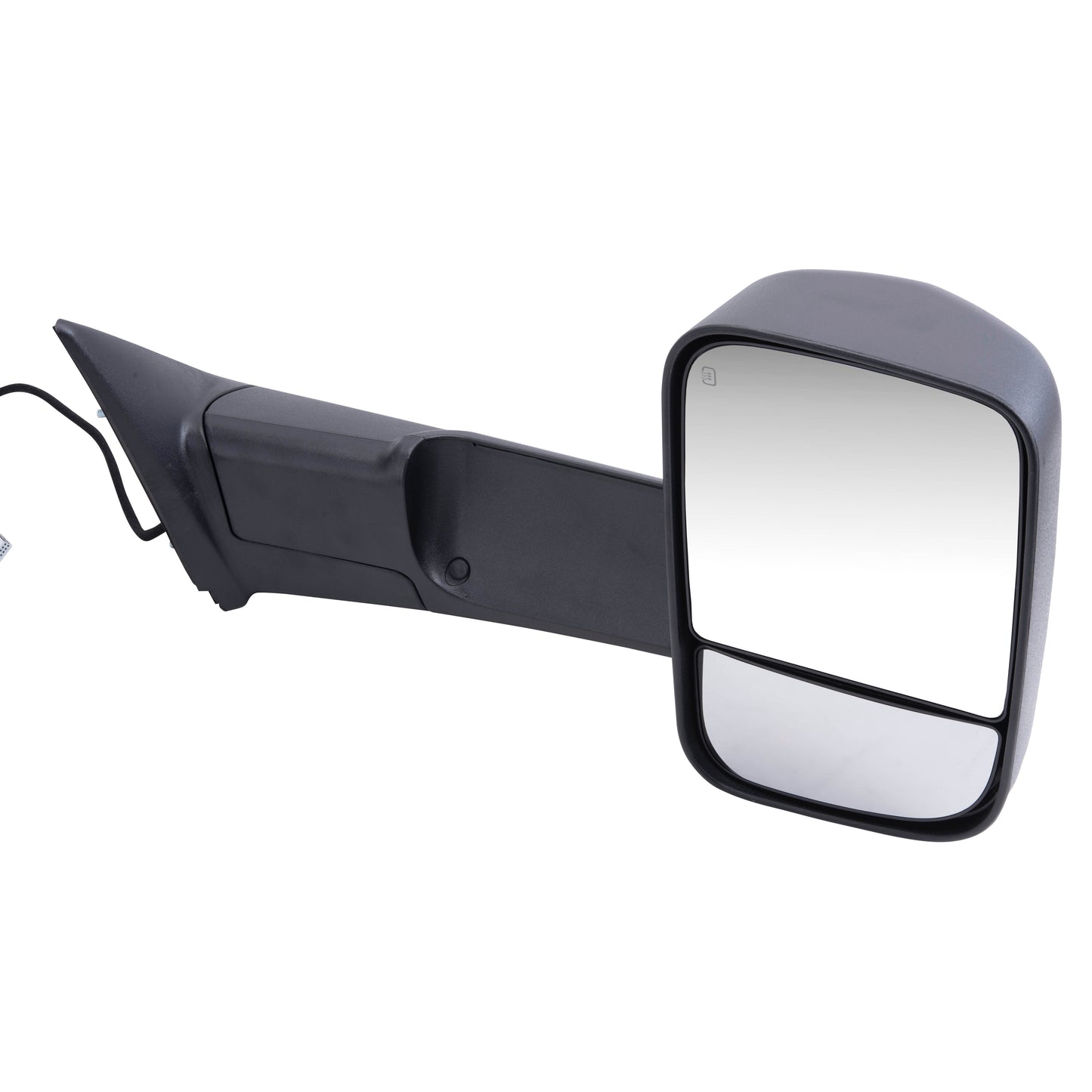 Brock Replacement Passenger Manual Side Towing Mirror New Arm Design 7x10 Flip-Up Textured Compatible with 1994-2001 1500 1994-2002 2500 3500 Pickup Truck 55156334AD